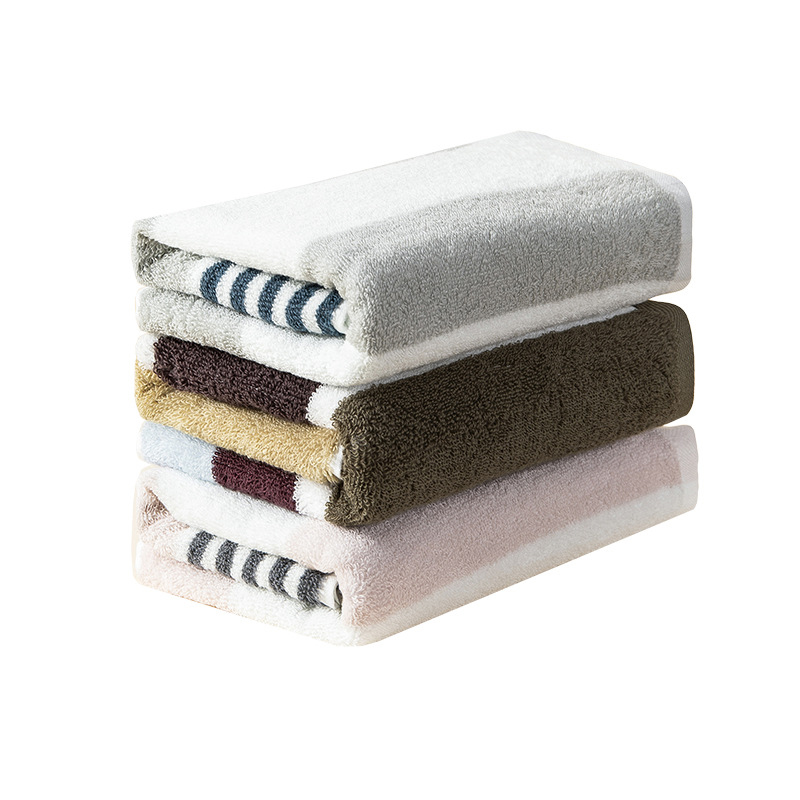 Towel – Soft Fluffy Quick-Drying Tightly Woven Fine Terry Loops Wash-Resistant Edge Stitching Towel