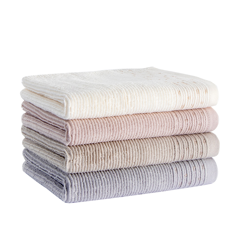 Towel – Long Soft Fibers Quick Water Absorption Reactive Printing Edge-Locking Fade-Resistant Towel