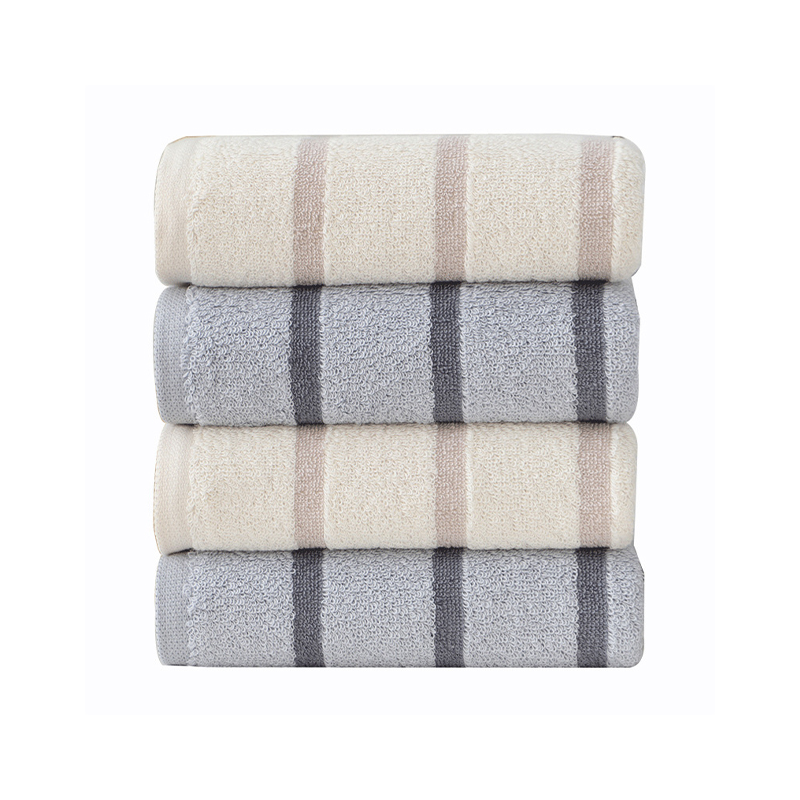 Towel – Fine Shed-Free Combed Cotton Dense Terry Loops Soft Skin-Friendly Water-Absorbent Towel