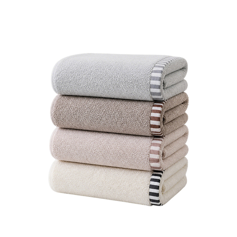 Towel – High-Density Terry Loops Strong Water Absorption Combed Shed-Resistant Reactive Printing Colorfast Towel