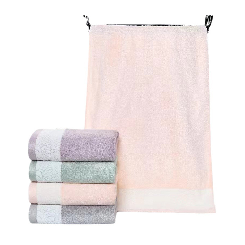 Towel – Fluffy Thick Good Water Absorption Soft Fine Long Cotton Fibers Quick-Absorbing Gentle Towel